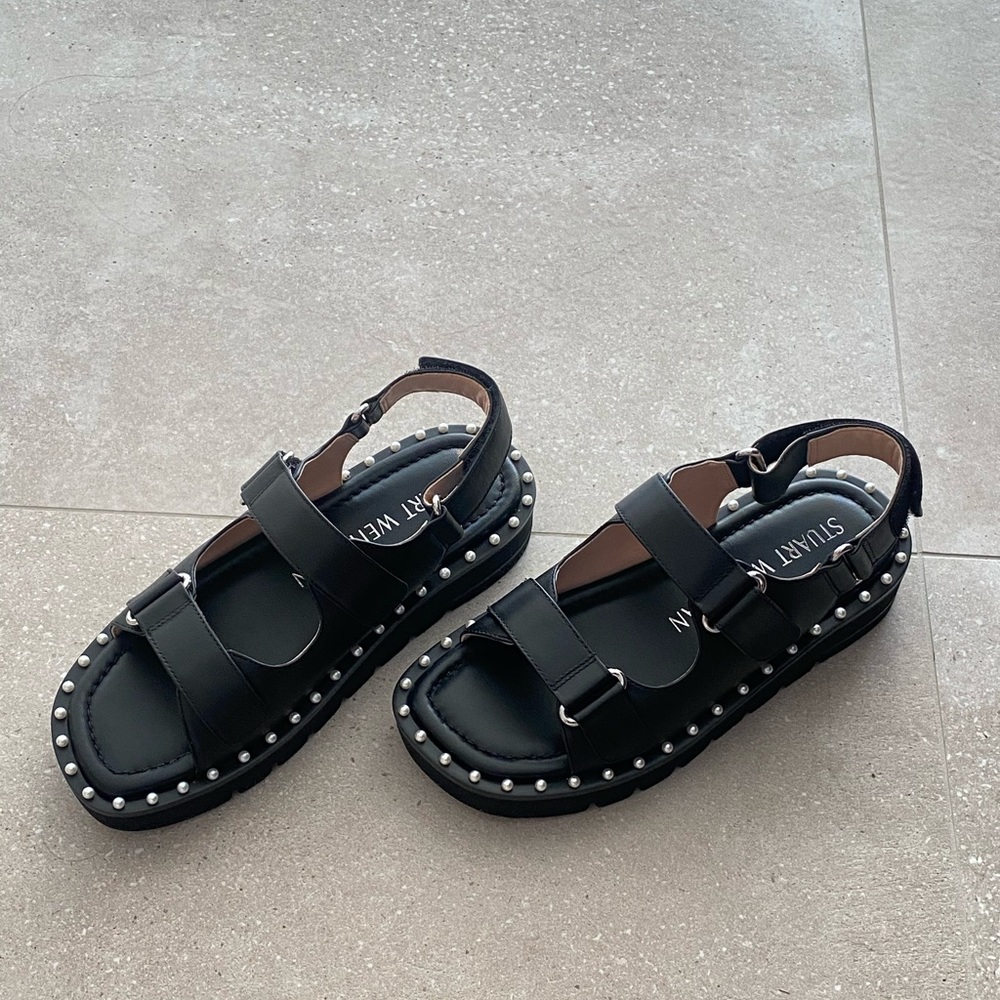 BRAND NEW STUART WEITZMAN ZOE SANDALS SIZE 35.5 US6